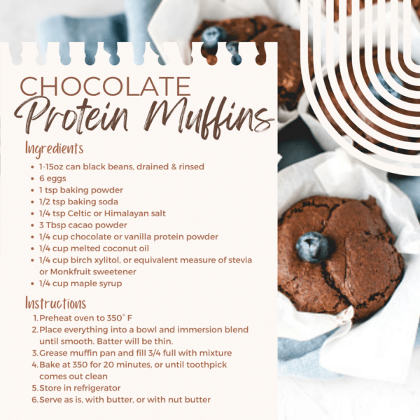 chocolate protein muffin recipe
